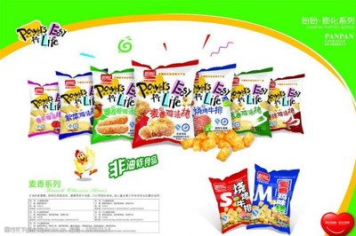 盼盼膨化系列图片素材